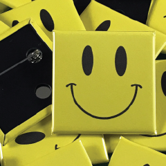 2 inch square button